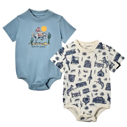 Bass Pro Shops Western Bodysuits 2-Piece Set for Babies | Cabela's