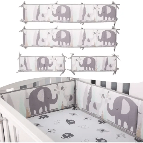 Breathable Cushioned Pads, 4 Pcs Bedding Set for Cornor Side (X06-0363)