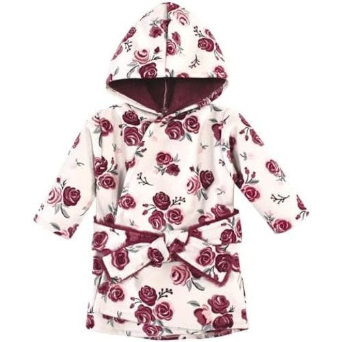 Hudson Baby Unisex BabyMink with Faux Fur Lining Pool and Beach Robe Cover-ups