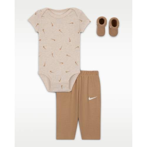 Nike Baby (0-9M) 3-Piece Bodysuit and Waffle Pants Set. Nike.com