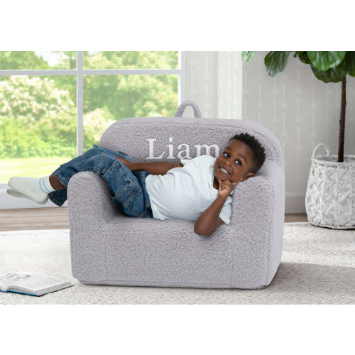 Personalized Cozee Sherpa Chair for Kids - Delta Children