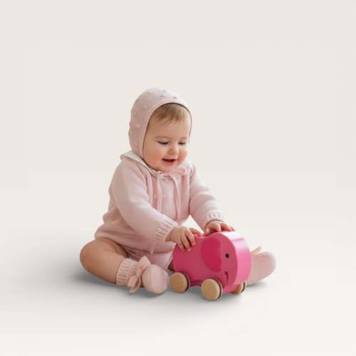 Raised Dot Diaper Set, Pink – Dear Emmaline