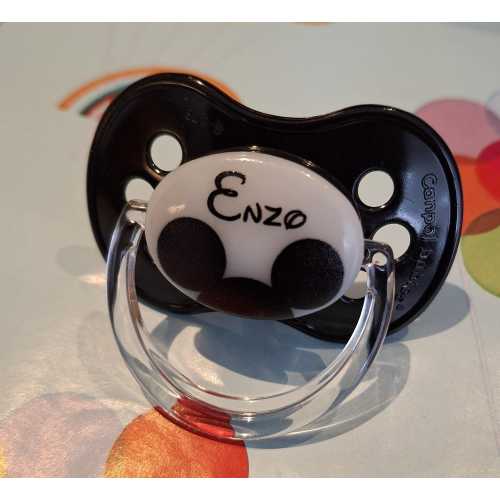 Personalized Mickey Baby Pacifier Name CMQ03