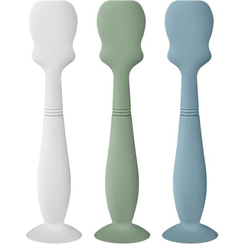 3 Pack Baby Diaper Cream Brush, Diaper Cream Spatula Applicator Silicone Baby Butt Paste Spatula for Babies, Newborn (3Packs, Color 1)