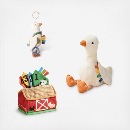 Itzy Ritzy, 3-Piece Farm & Goose Set | Zola Baby