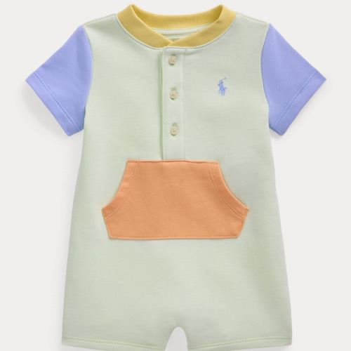 Color-Blocked Terry Henley Shortall