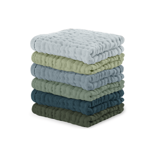 Muslin Washcloths - Pack of 6