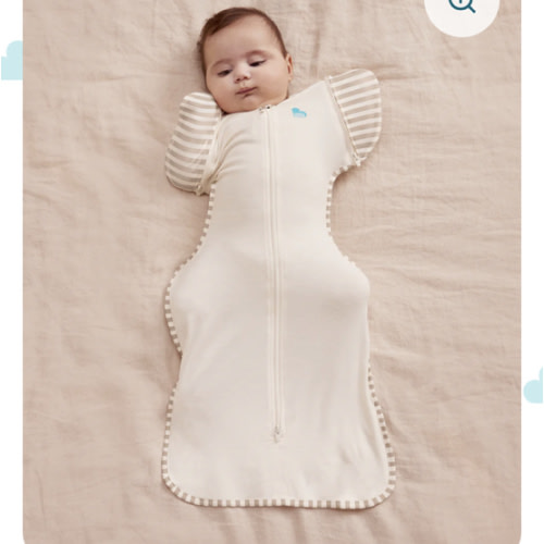 Swaddle Up™ Transition Bag 1.0 TOG Organic Cotton Cream