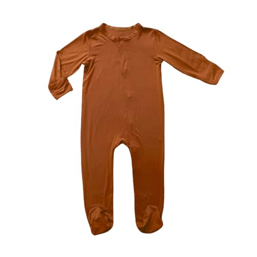 Avee & Co Footie Pajamas - Quick Magnetic Fastener Sleeper for Baby Boy and Girl (0-24 months)