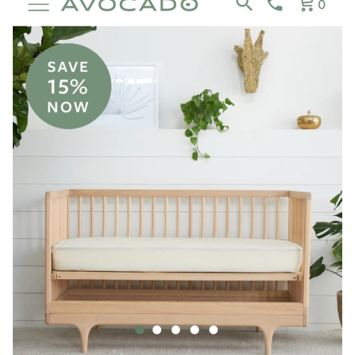 Organic Crib Waterproof Protector