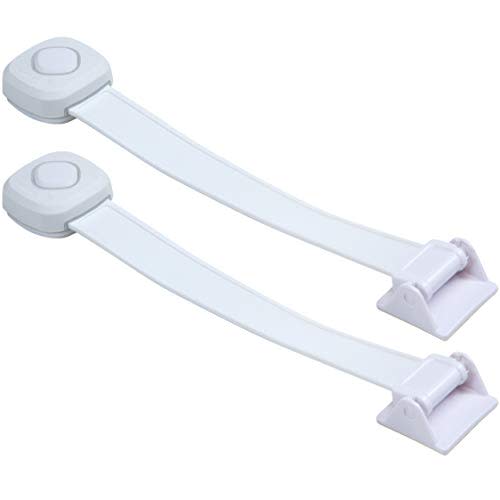 Safety 1st Outsmart Toilet Lock, Two Pack, White