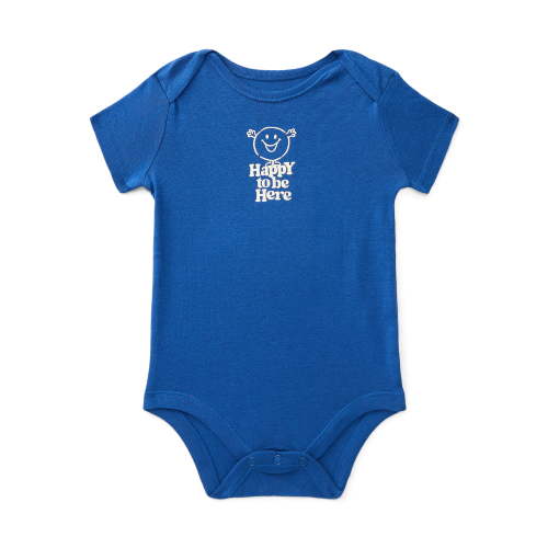 Wonder Nation Baby Boys Cotton Lap Shoulder Bodysuit, Sizes 0M-24M