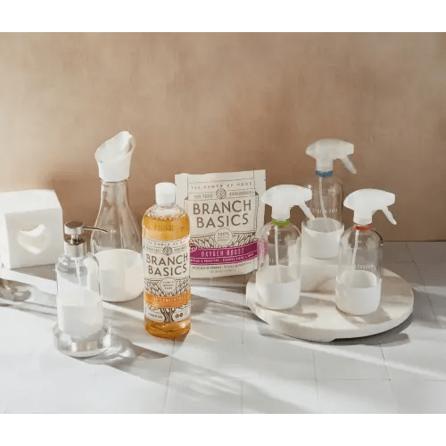 Cleaning starter kit - human safe cleaners. Safe for baby and mom.