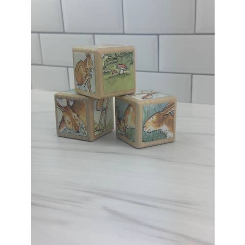 Guess How Much I Love You Wooden Blocks: Nursery Decor, Storybook Gift