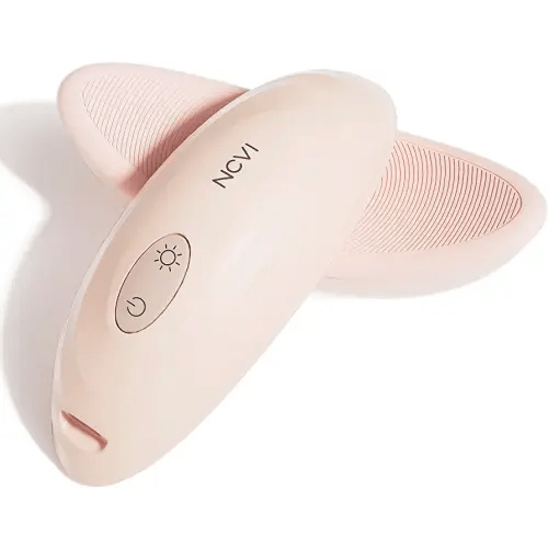 NCVI Warming Lactation Massager, 2-in-1 Breast Massager Heat & Vibration, 2 Pack, Lactation Massager with Heat, for Breastfeeding, Pumping, Relieve Clogged Ducts, Engorgement, Improve Milk Flow