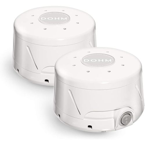 Yogasleep Dohm Classic (2 Pack) The Original White Noise Sound Machine, Soothing Natural Sounds from a Real Fan, Sleep Therapy for Adults & Baby, Noise Cancelling for Office Privacy & Meditation