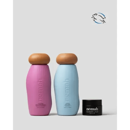 New Mom Set - Shampoo/Body Wash, Body Lotion & Nipple Balm