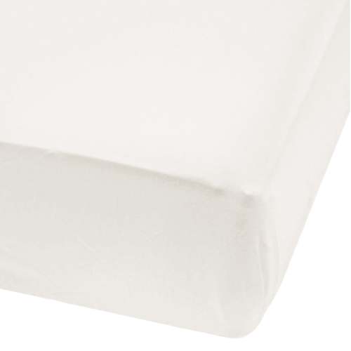 Baby Crib Fitted Sheet - Ivory Bamboo