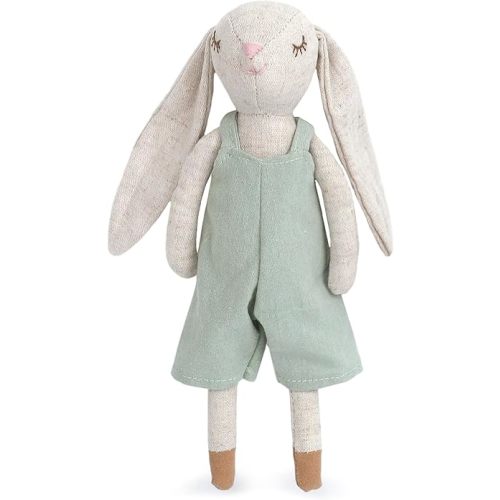 MON AMI Billy The Bunny Stuffed Doll - 9", Soft & Cuddly Plush Animal Doll, Use as Toy or Room Décor, Great Gift for Kids of All Ages