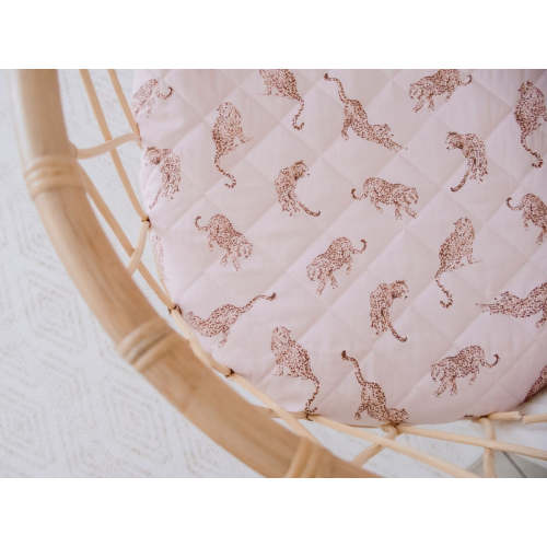 Waterproof Fitted Bassinet Sheet | Queen of the Jungle