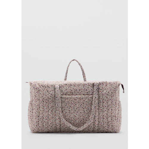 Floral-printed diaper bag - Kids | MANGO USA
