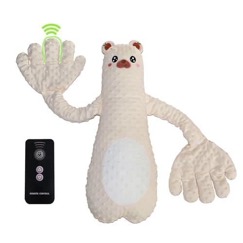 Cute Cartoon Animal Bear Plush Stuffed Doll Palm Hug Patting Toy for Birthday Gift Party Decors