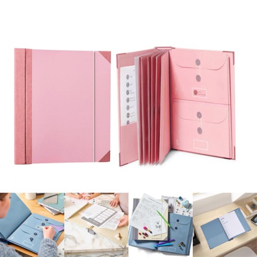 Walmart Unmarked Deals,Christmas 2024！1 Pack - Office&Craft&Stationery,In Case I Go Missing Document Organizer Bound Expanding File Folder Docu