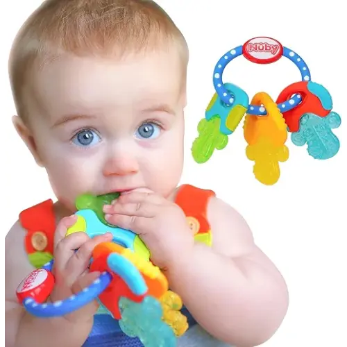 Nuby Ice Gel Teether Keys | Blue