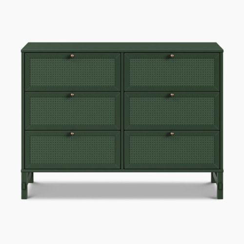 daVinci Margot 6-Drawer Dresser - Forest Green