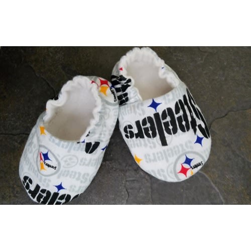 Pittsburgh Steels Baby Crib Shoes, Baby Booties