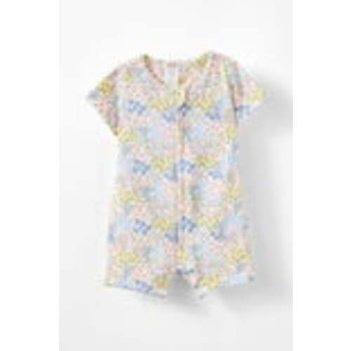 The Billie Short Sleeve Zip Romper