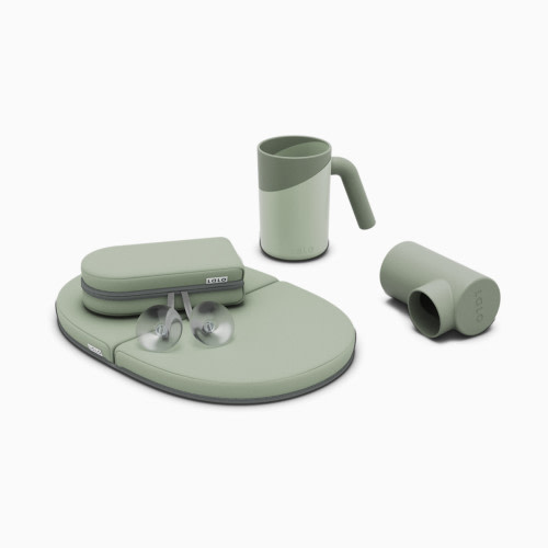 Lalo Bathtime Essential Accessories Bundle - Sage