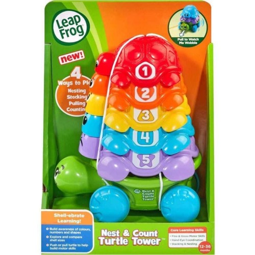 LeapFrog Nest & Count Turtle Tower