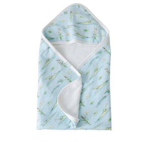 Muslin Hooded Towel - Gator Games