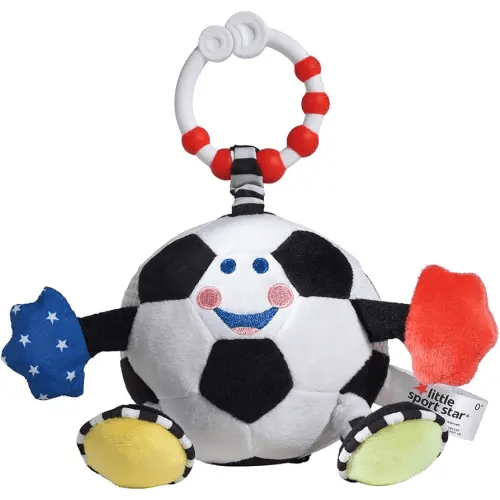 Newborn Soccer Ball | Soccer Baby Toy | Baby Gift | Extra Sensory Features for Babies and Infants | Part of The LITTLE SPORT STAR Collection