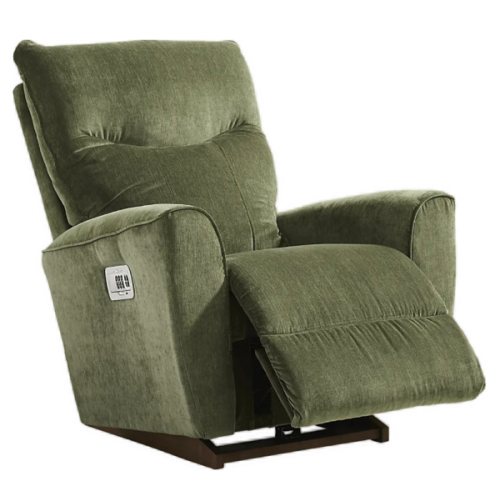 La-Z-Boy Belmont III Green Dual Power Recliner | Rooms to Go