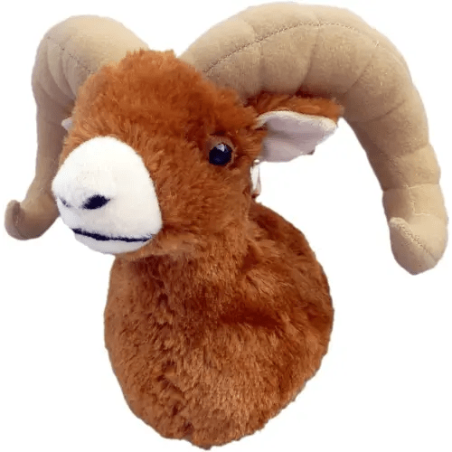 Adore 12" Ram The Bighorn Sheep Plush Stuffed Animal Walltoy Wall Mount