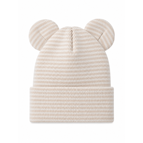 Baby's First Hat®, Sand/White Stripe Bear – SpearmintLOVE
