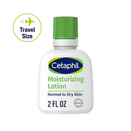 Cetaphil Travel Size Moisturizing Lotion for Dry to Normal Skin, Unscented, 2 fl oz