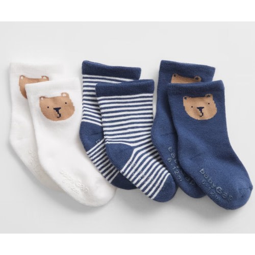 Baby Brannan Crew Socks (3-Pack)