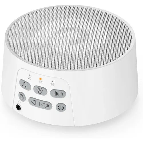 Dreamegg White Noise Sound Machine for Adults Sleeping, D3 Pro Sound Machine for Baby Adults, 29 HiFi Sound, Battery/Adapter, Portable Sound Machine for Sleeping, Sound Therapy for Home Office Travel