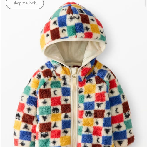 Baby Holiday Marshmallow Fleece Jacket | Hanna Andersson