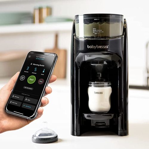 Baby Brezza Formula Pro Advanced WiFi Formula Dispenser Machine - Automatically Mix a Warm Formula Bottle Instantly - Easily Make Bottle with Automatic Powder Blending - Advanced, WiFi