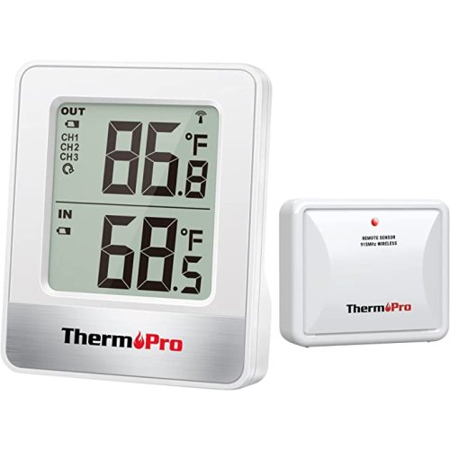 ThermoPro TP49 Digital Hygrometer Indoor Thermometer Humidity Meter Room Thermometer with Temperature and Humidity Monitor Mini Hygrometer Outdoor