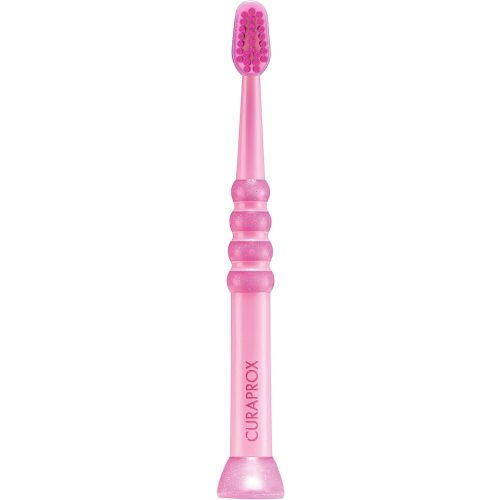 Curaprox Baby Toothbrush – for Babies and Toddlers | Ultra-Soft bristles for Gentle Brushing | Random Colour | Single Pack