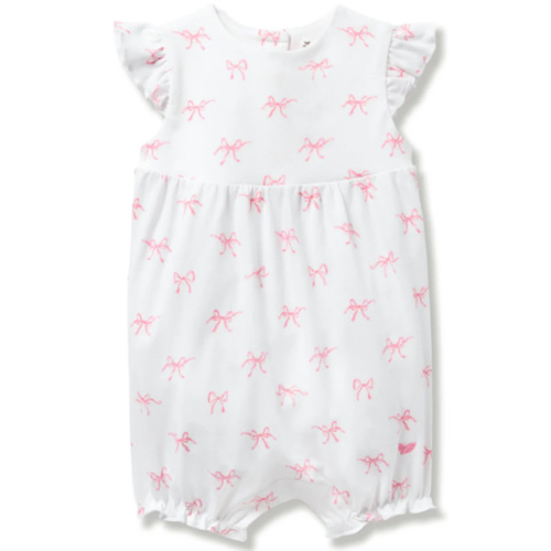 Baby's Pima Isla Play Romper in Blushing Bows