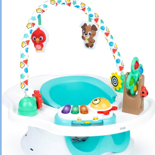 Baby Einstein SuperSeat Touch of Tunes 3-in-1 Activity Seat, with Music & Lights, Ages 6 Months and Up