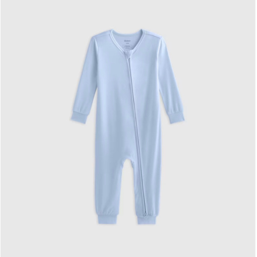 Bamboo One Piece Pajama - Baby in Eternal Blue