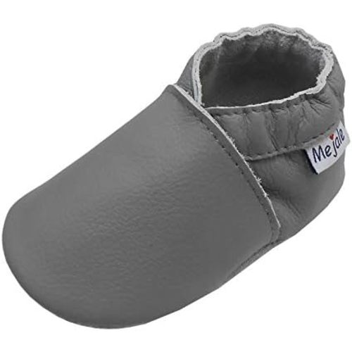 Mejale Baby Boy Girl Shoes Soft Soled Leather Moccasins Anti-Skid Infant Toddler Prewalker