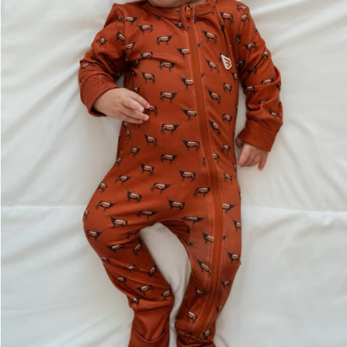Baby Zip Up - By The Horns – BURLEBO